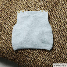 Load image into Gallery viewer, Baby Vest Knitting Pattern in Katia Alpaquina
