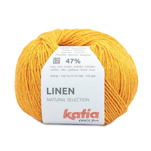 Katia Linen 33 Traffic Yellow 