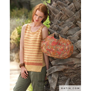 Katia.com Spring Summer Linen Top #6922-3