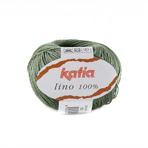 Katia Lino 100% 32 Reseda Green 