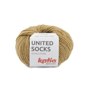 Katia United Socks 25g Camel 