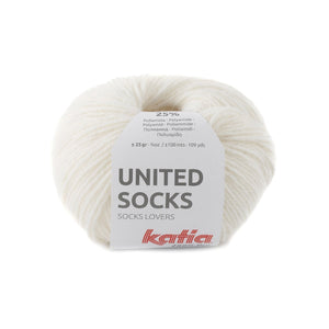 Katia United Socks 25g Ecru 