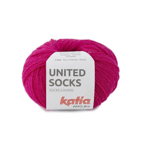 Katia United Socks 25g Fuchsia 