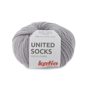 Katia United Socks 25g Medium Grey 