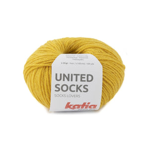 Katia United Socks 25g Mustard 