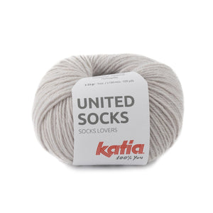 Katia United Socks 25g Stone Grey 