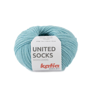 Katia United Socks 25g Water Blue 