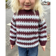 Load image into Gallery viewer, Key Sweater Junior Knitting Pattern by PetiteKnit 
