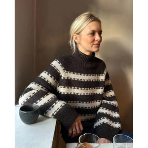 Key Sweater Knitting Pattern by PetiteKnit 