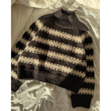 Load image into Gallery viewer, Key Sweater Knitting Pattern by PetiteKnit 
