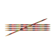 KnitPro Symfonie Wood Double Pointed Needles 5mm / 20cm
