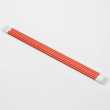 Load image into Gallery viewer, KnitPro Zing Double Pointed Needles 15cm 2.75mm Carnelian