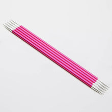 Load image into Gallery viewer, KnitPro Zing Double Pointed Needles 15cm 5mm Ruby