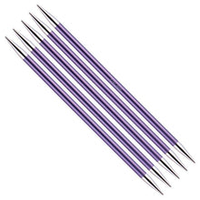 Load image into Gallery viewer, KnitPro Zing Double Pointed Needles 15cm / 3.5mm