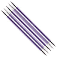 KnitPro Zing Double Pointed Needles 15cm / 3.5mm