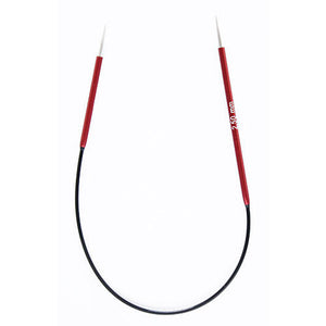 KnitPro Zing Fixed Asymmetrical Needles 2.5mm 