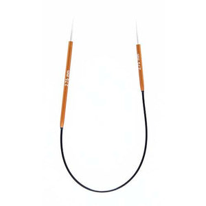 KnitPro Zing Fixed Asymmetrical Needles 2.75mm 