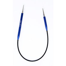 Load image into Gallery viewer, KnitPro Zing Fixed Asymmetrical Needles 4mm 

