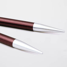 Load image into Gallery viewer, KnitPro Zing Special Short Interchangeable Tips 6mm Purple Velvet 
