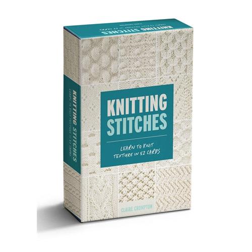 Knitting Stitches Card Deck 