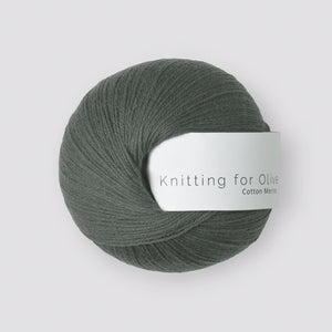 Knitting for Olive Cotton Merino Dark Sea Green 