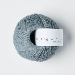 Knitting for Olive Cotton Merino Elephant Blue 