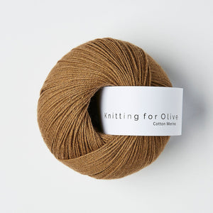 Knitting for Olive Cotton Merino Nut Brown 