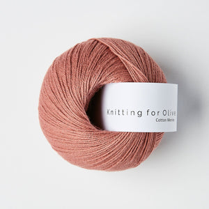 Knitting for Olive Cotton Merino Terracotta Rose 