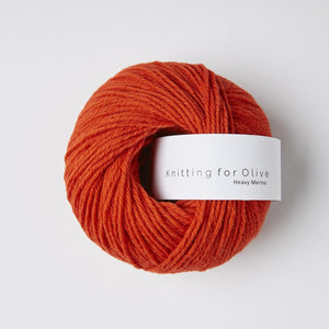 Knitting for Olive Heavy Merino Blood Orange 