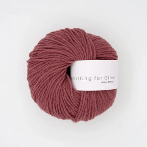 Knitting for Olive Heavy Merino Plum Rose 