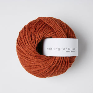 Knitting for Olive Heavy Merino Rust 