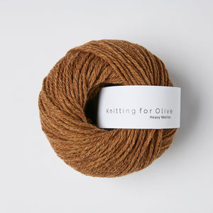 Knitting for Olive Heavy Merino Soft Cognac 