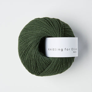 Knitting for Olive Merino Bottle Green 