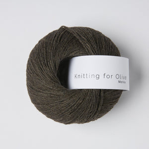 Knitting for Olive Merino Brown Bear 