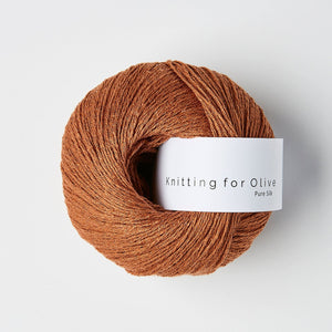 Knitting for Olive Pure Silk Copper 