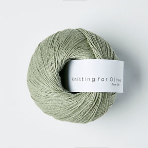 Knitting for Olive Pure Silk Dusty Artichoke 