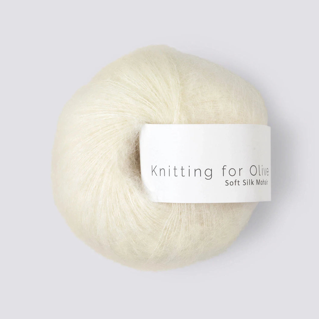 Knitting for Olive Soft Silk Mohair Undyed 