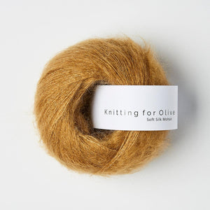 Knitting for Olive Soft Silk Mohair Camel 