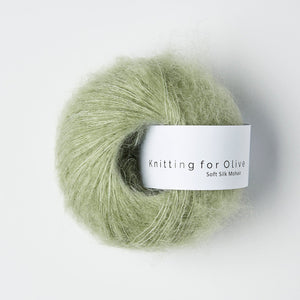 Knitting for Olive Soft Silk Mohair Dusty Artichoke 