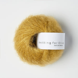 Knitting for Olive Soft Silk Mohair Dusty Honey 