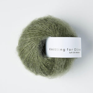 Knitting for Olive Soft Silk Mohair Dusty Sea Green 