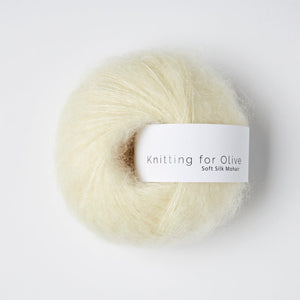 Knitting for Olive Soft Silk Mohair Elderflower 