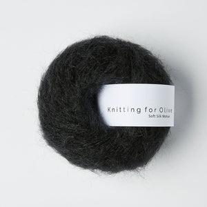 Knitting for Olive Soft Silk Mohair Licorice 