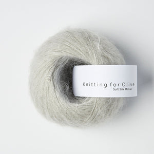 Knitting for Olive Soft Silk Mohair Pearl Gray 