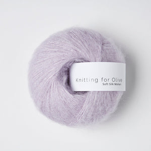 Knitting for Olive Soft Silk Mohair Unicorn Purple 