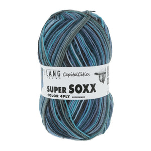 Lang Super Soxx Color 4ply Blue Heaven 0343 