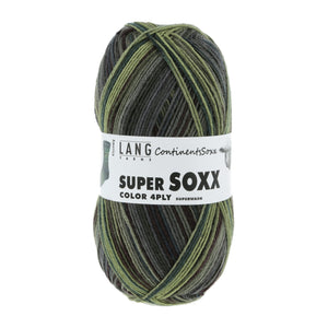 Lang Super Soxx Color 4ply Ivy Camo 0405 