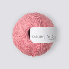 Load image into Gallery viewer, Last Dyelots of Knitting for Olive Yarn Bases Cotton Merino Strawberry Ice Cream (97982) 

