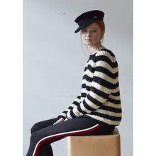 Load image into Gallery viewer, Loch Striped Sweater pattern
