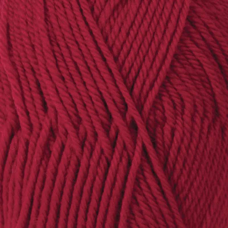 Loyal Aran 10ply Machine Washable Wool 906 Red 